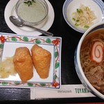 富山カントリー - 肉うどんセット