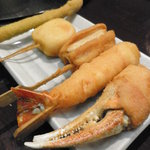 梁山泊 - 串揚げおまかせセット５本