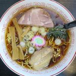 恵庭 おとん食堂 - 萬字ラーメンのアップ