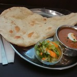 インド料理 ニューサイノ - チキンキーマカレーセット