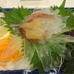海中魚処 萬坊 - ゲソとミミの刺身