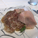 リストランテ カッパス - 冷菜をアップで。