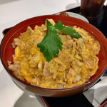 鶏三和 - ●親子丼 鶏そばセット
名古屋コーチン
・親子丼
・鶏そば（素麺）
・鶏肉団子orはちみつ梅干
鶏肉団子を選択。
お会計1275円税込