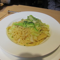 かもめのイタリアン - キャベツのスパゲティ アンチョビ風味