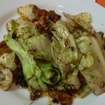 中華料理 唐韻 - <小肉炒菜>回鍋肉＠680円。