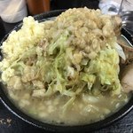 自家製太麺 ドカ盛 マッチョ - 