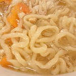 味噌ぶりNoodle みやみや - そばの麺は、縮れ系