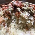 こばせ - ご飯の中にもかなり混ざっています