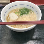 なか卯 - はいからうどん（並）、280円。