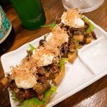 やきとん えん家 - レンコンの和風カナッペ