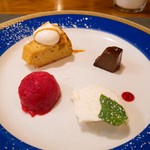 リストランテ ラ チャウ - デザートの盛り合わせ