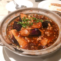 涵梅舫 銀座店 - 魚香茄子　茄子の辛子煮込み