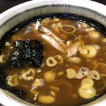 中華そば べんてん - ガラと魚介の濃密なつけ汁