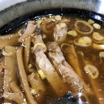 中華そば べんてん - 短冊チャーシューにメンマ