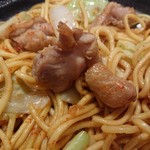 悠悠 - 焼そばの 鶏肉