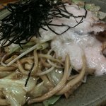 ふさや - めんたい山芋焼うどん