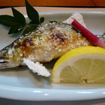 日本料理 野老 - 鮎塩焼き