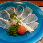 日本料理 野老 - 白身薄造り