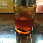 ラゥメン大地 - 花椒油。底に沈んでいます