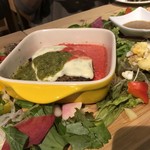 旨味食堂 べじ吉 - 炙り粗挽きハンバーグ