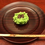 懐石 辻留 - 赤坂塩野 山の幸きんとん