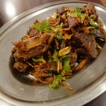 プルジャ ダイニング - ・山羊の内臓タース (サービス)