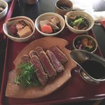 おくどはん - 牛ビフカツのランチ。