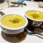 ピアチェボーレ - サロマ湖産牡蠣とネギのズッパ