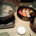 最初のお寿司です。