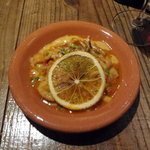 オー・ペシェ・グルマン - 白イカのオレンジ煮込みセート風850円