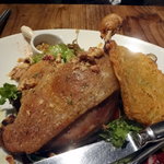 オー・ペシェ・グルマン - シャラン産鴨もも肉のコンフィ2,200円