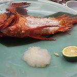 きんめの塩焼き