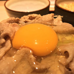 味奈登庵 - そこに玉子をのせて