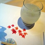 佐原 千与福 - 柚子と蜂蜜・とお酢のジュース