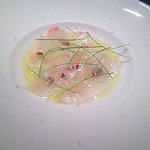 リストランティーノ バルカ - 真鯛のカルパッチョ