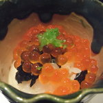 日本料理 晴山 - 新いくら飯蒸し
