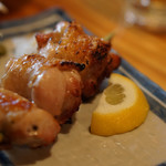 炭火焼鳥正ざわ - 軍鶏もも大串