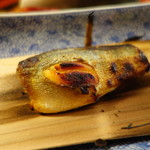 美山荘 - 鮎の杉板焼き