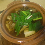 美山荘 - きのこ汁