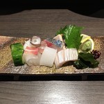 酒菜 竹のした - 刺身盛り合わせ（半分）