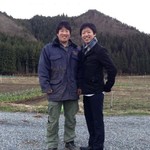 での園・水野さん『アスパラ・春菊』 【岩手県住田町】