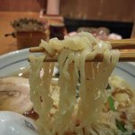 味処 むさし野 - この麺はすんばらしいでし♪