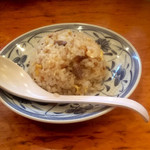 香湯ラーメン ちょろり - Aマイナーな可愛い半チャーハン。美味い！