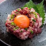 エビス名物 まぐろユッケ