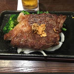 いきなりステーキ オリナス錦糸町店 - いきなり！ステーキの一番高い肉 黒毛和牛真芯サーロインステーキ
