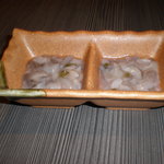 Yuzunoniwa - たこわさ　１人１皿だけれど２人分くっついている不思議