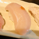 魚やん鶏 - ササミ刺身