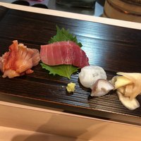 恵比寿 鮨 おぎ乃 - 刺身盛り合わせ