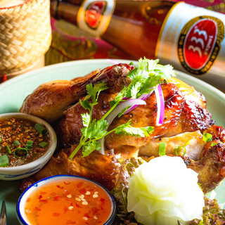 ディナーNo1ガイヤーン（丸鳥のグリル）￥1188（税込）