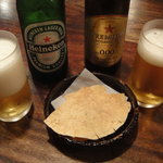 印度料理シタール - 麦酒とパパド